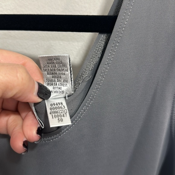 Chicos Grey tank top super comfortable - Picture 6 of 6